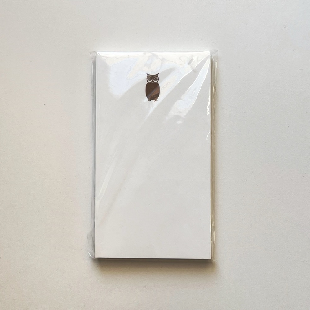 Owl Notepad